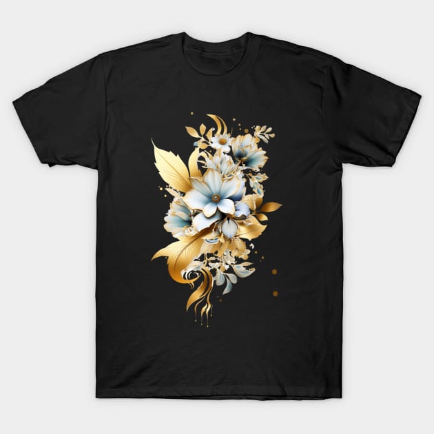 Delicate Blossom, Flower Close-up with Freshness and Fragility T-Shirt by HSH-Designing